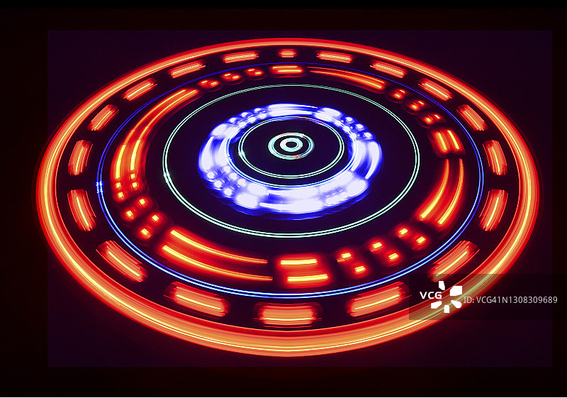 圆形灯光图片素材