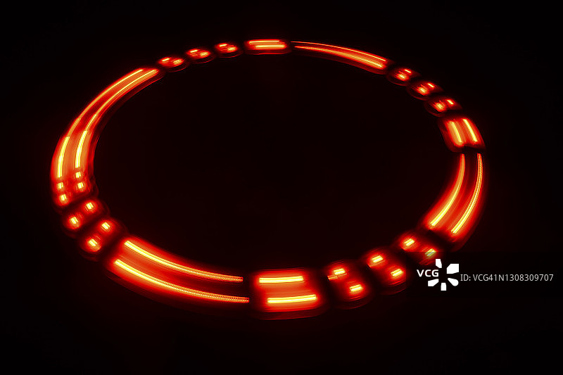 圆形灯光图片素材