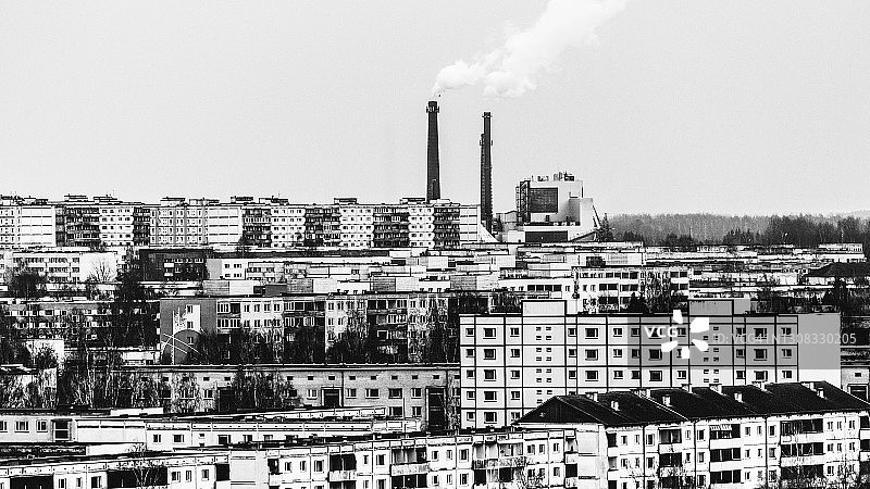 混凝土丛林 - 爱沙尼亚塔尔图图片素材