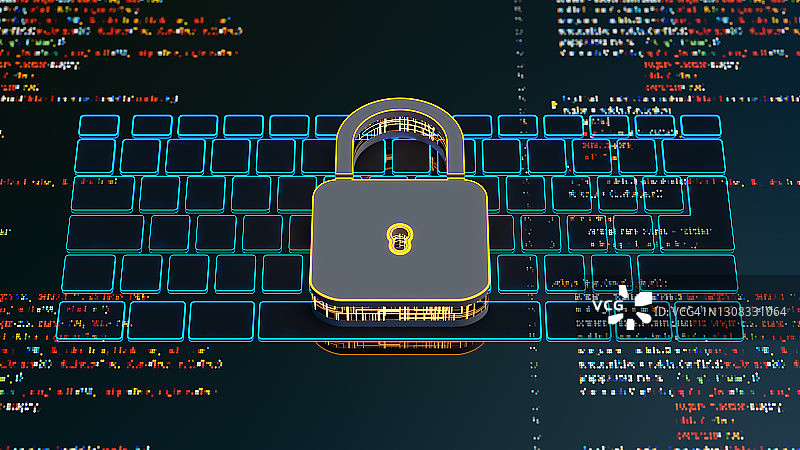 数字背景安全系统和数据保护图片素材