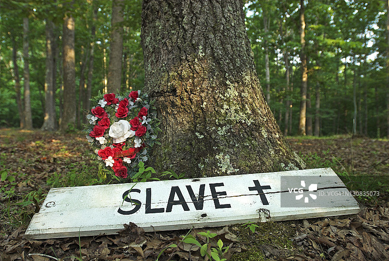 美国田纳西州橡树岭的奴隶公墓图片素材