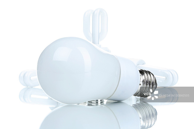 节能灯泡图片素材