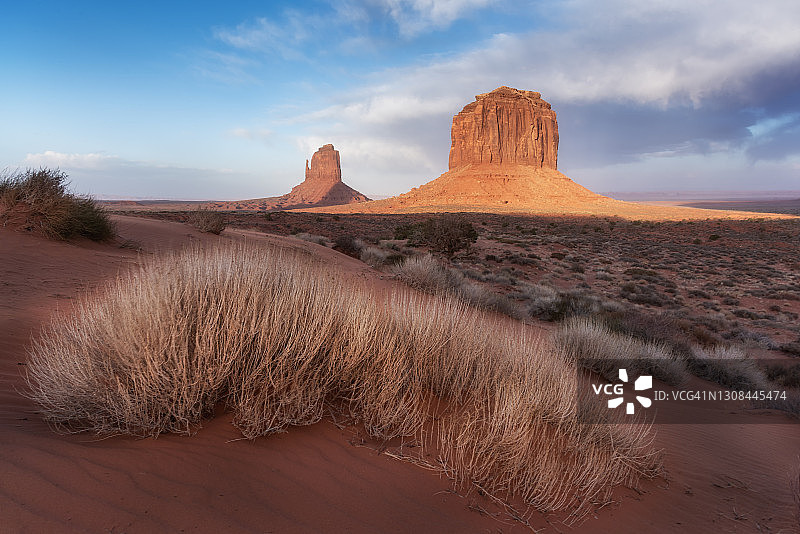 纪念碑谷纳瓦霍部落公园的风景图片素材