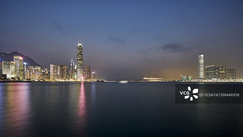香港维多利亚港图片素材