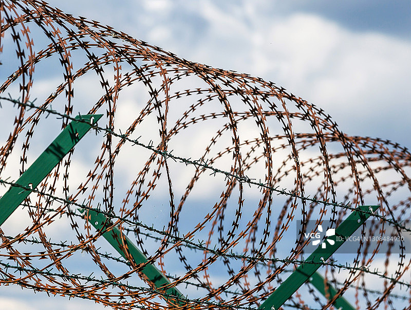 铁丝网图片素材