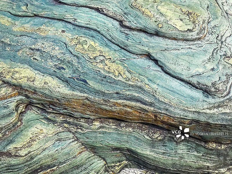 绿色岩石纹理图片素材