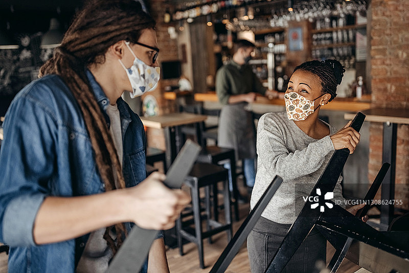 开业准备图片素材