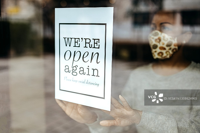 欢迎回到我们的咖啡馆图片素材