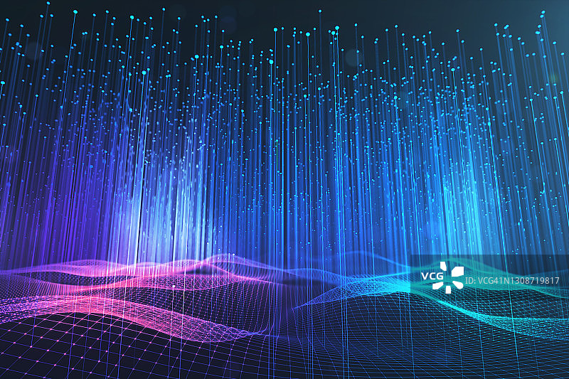 抽象大数据图片素材