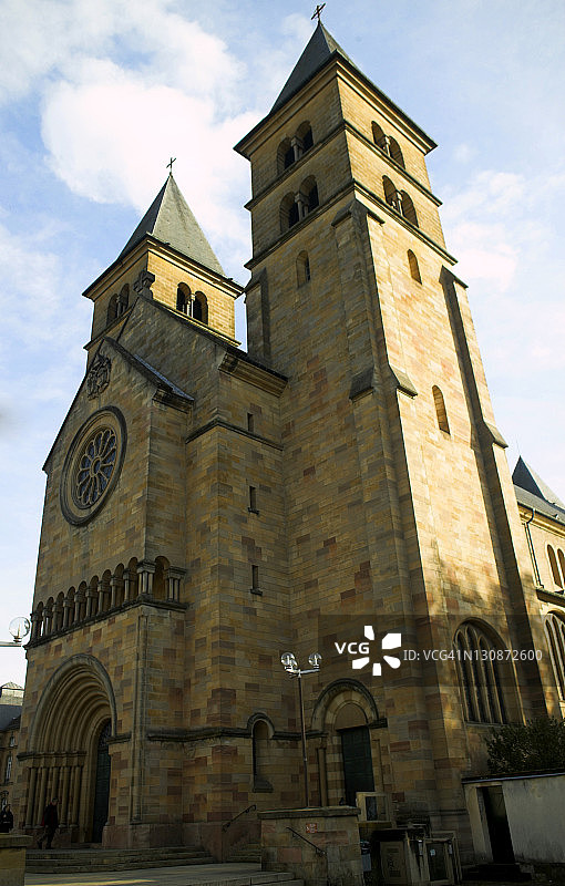 卢森堡埃希特纳赫修道院图片素材