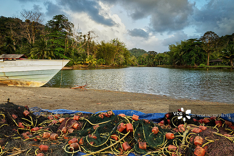 格兰德河海滩图片素材
