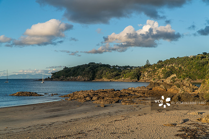 新西兰怀赫科岛美景图片素材