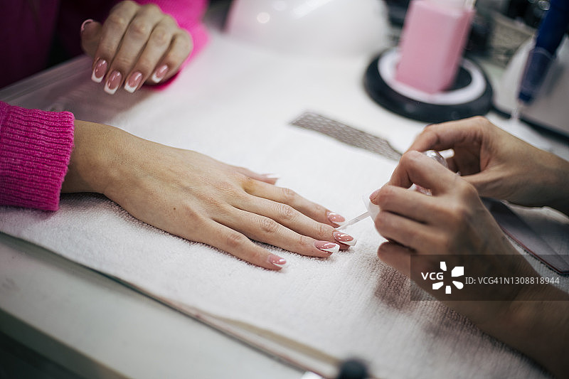 修指甲图片素材