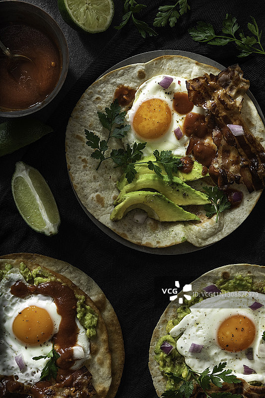 鸡蛋玉米饼图片素材