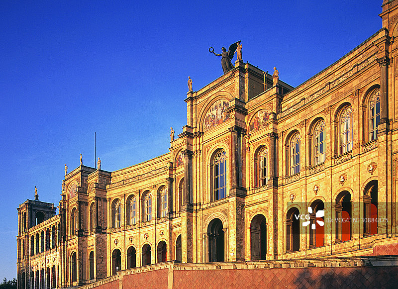巴伐利亚州议会所在地马克西米利安宫图片素材