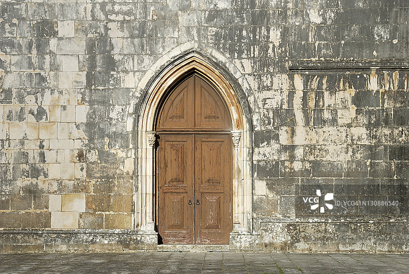 入口，多米尼加圣玛丽亚达维多利亚修道院，联合国教科文组织世界遗产，葡萄牙巴塔利亚图片素材