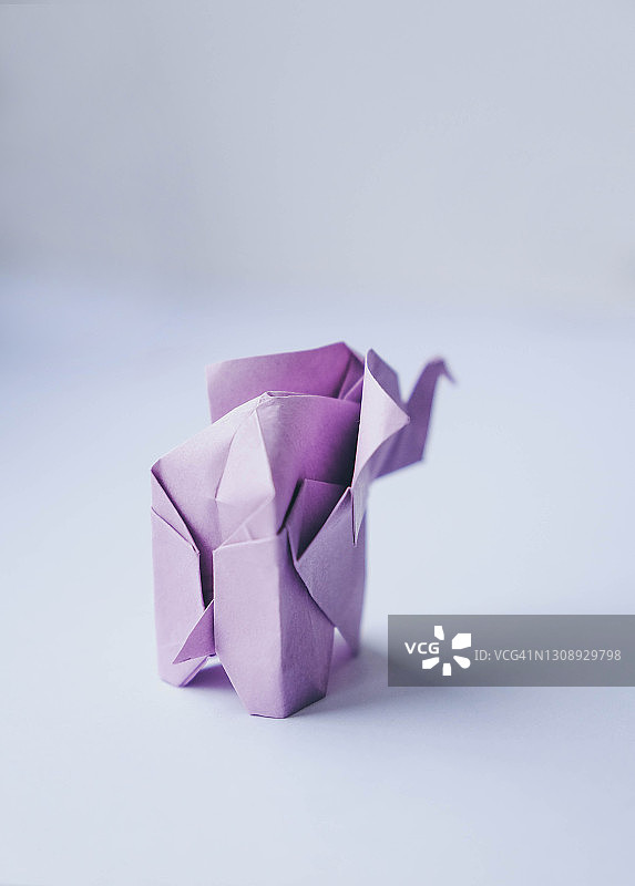 折纸的大象图片素材