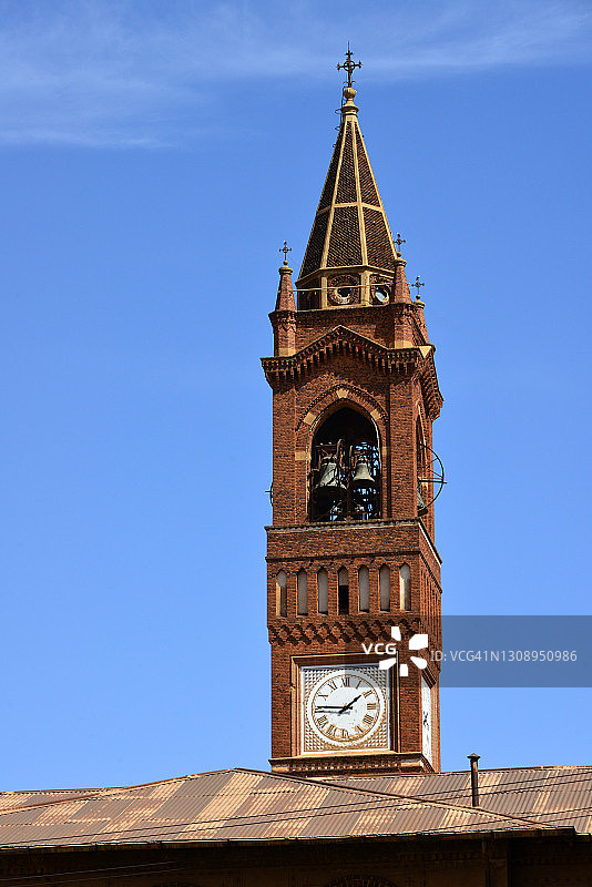厄立特里亚阿斯马拉圣母玫瑰堂钟楼图片素材