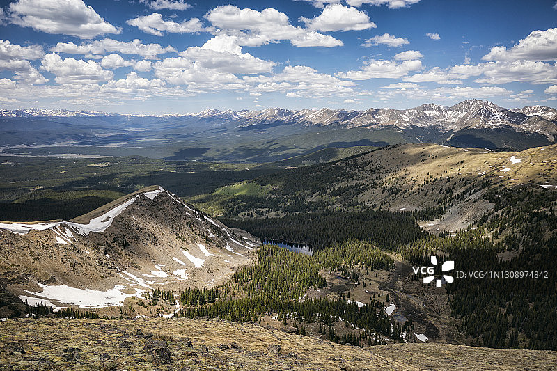 科罗拉多州学院峰荒野区风景图片素材