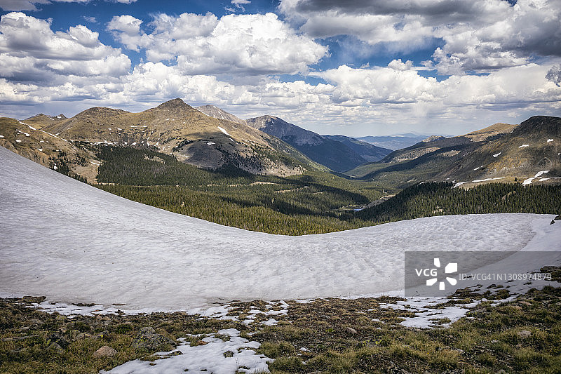 科罗拉多州学院峰荒野区风景图片素材