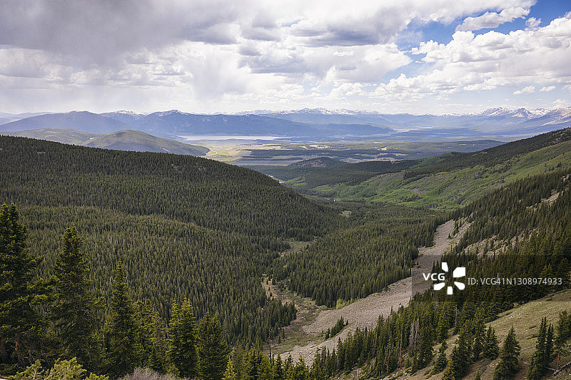 科罗拉多州学院峰荒野区风景图片素材