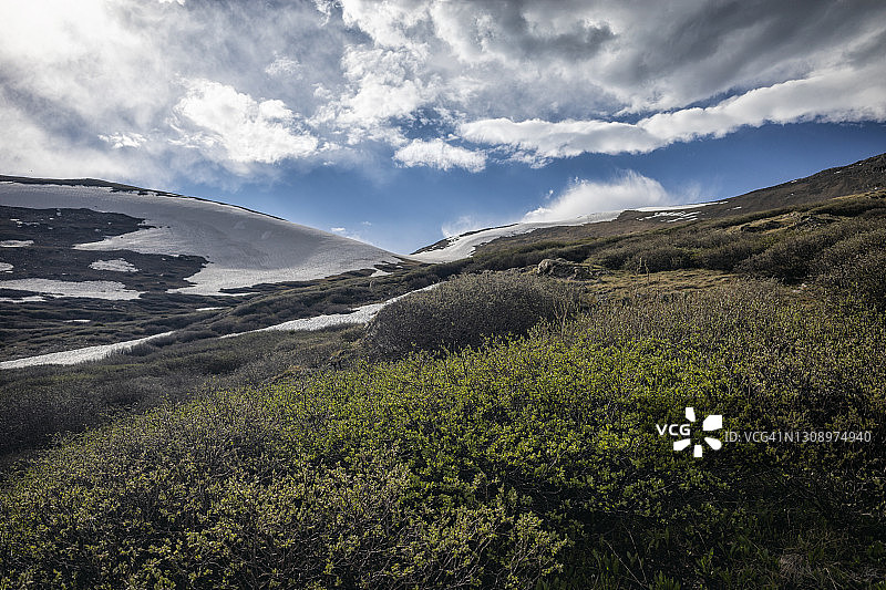 科罗拉多州学院峰荒野区风景图片素材