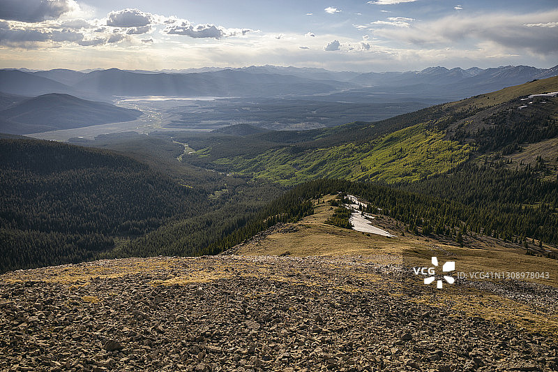 科罗拉多州大学峰荒野景观图片素材