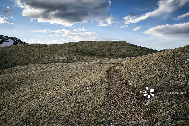 科罗拉多州大学荒野徒步路线图片素材