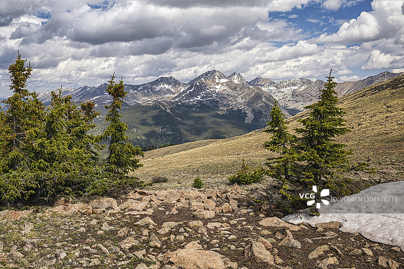 科罗拉多州大学峰荒野景观图片素材