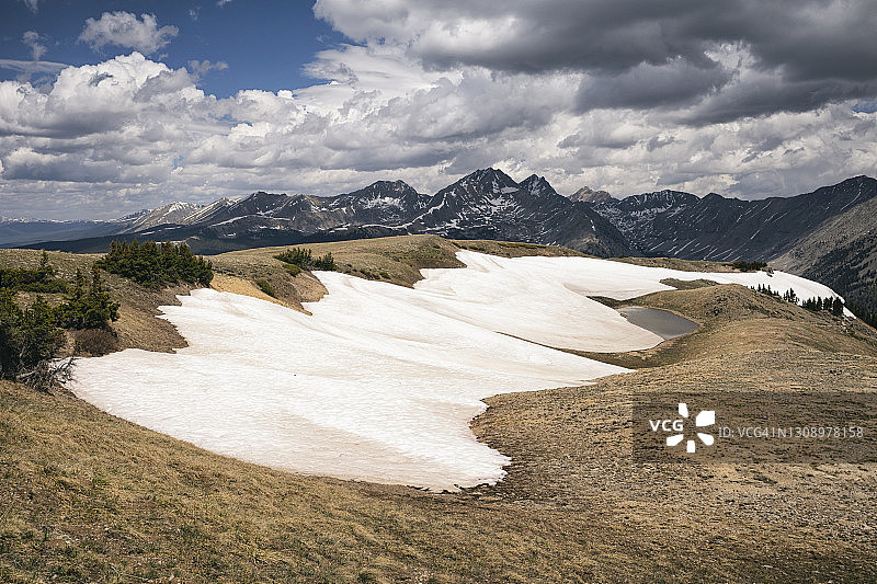 科罗拉多州大学峰荒野景观图片素材