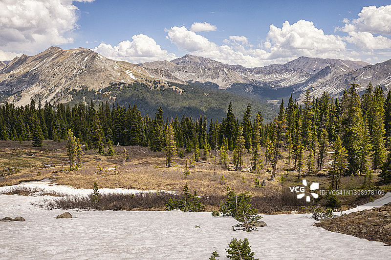 科罗拉多州大学峰荒野景观图片素材