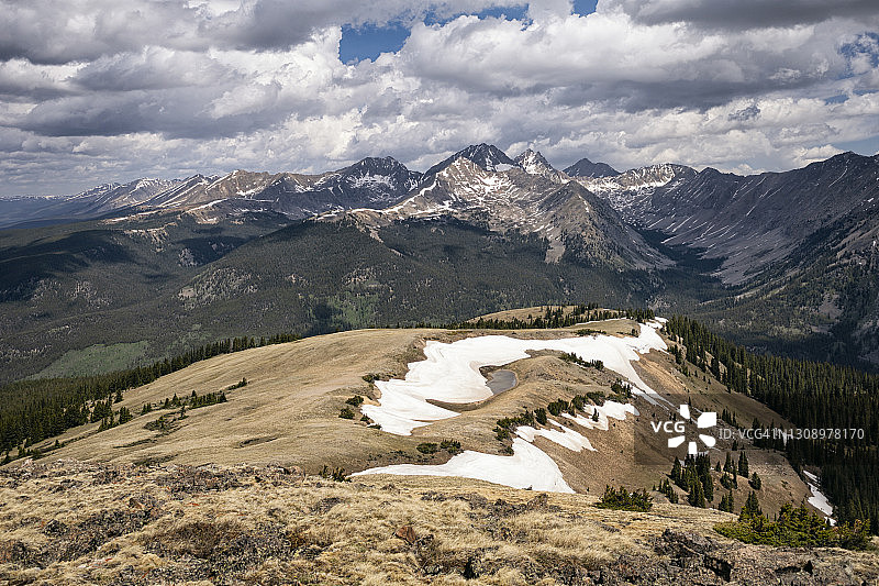 科罗拉多州大学峰荒野景观图片素材