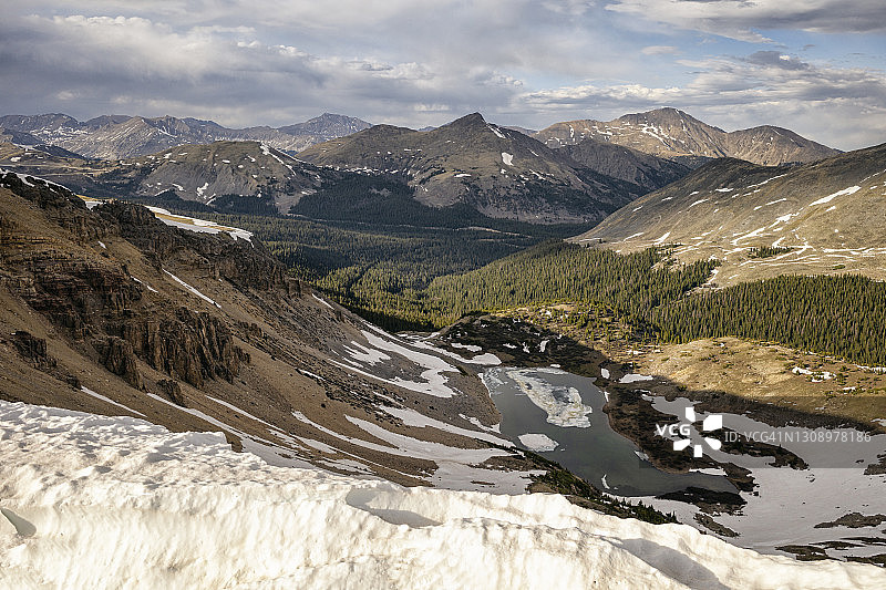 科罗拉多州大学峰荒野景观图片素材