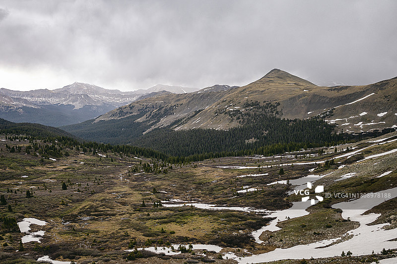 科罗拉多州大学峰荒野景观图片素材