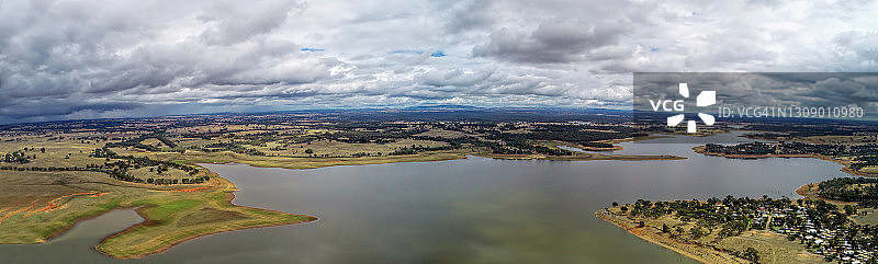 埃帕洛克湖航拍图片素材