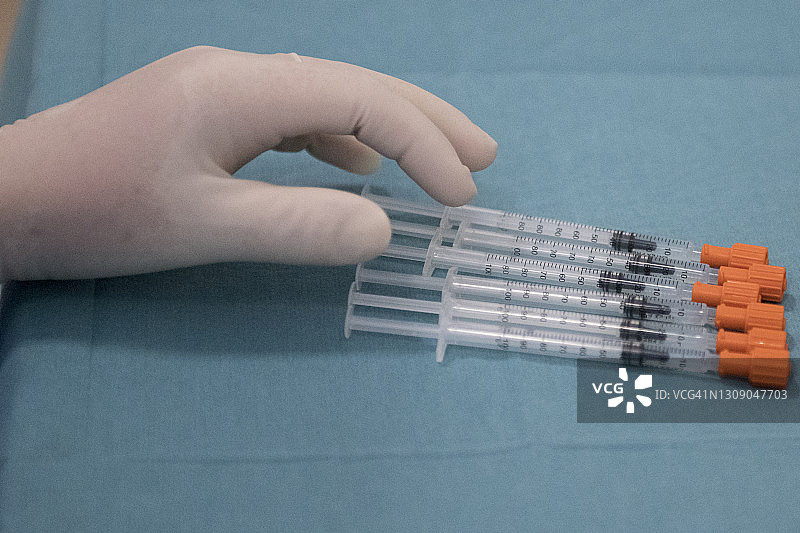 新冠疫苗接种图片素材