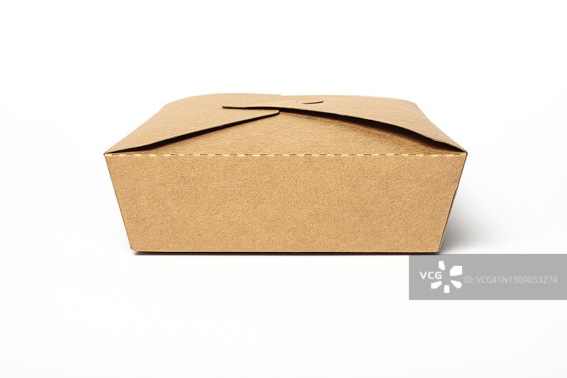 白色背景可回收纸质包装图片素材