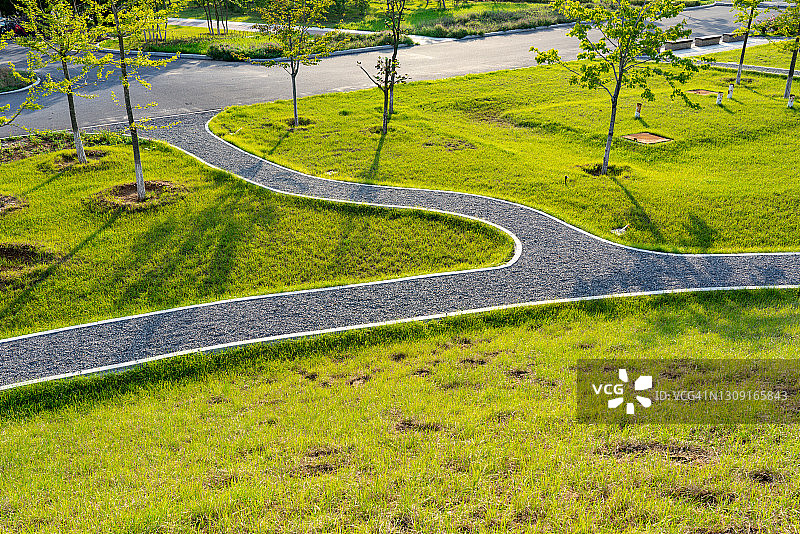 公园小路图片素材