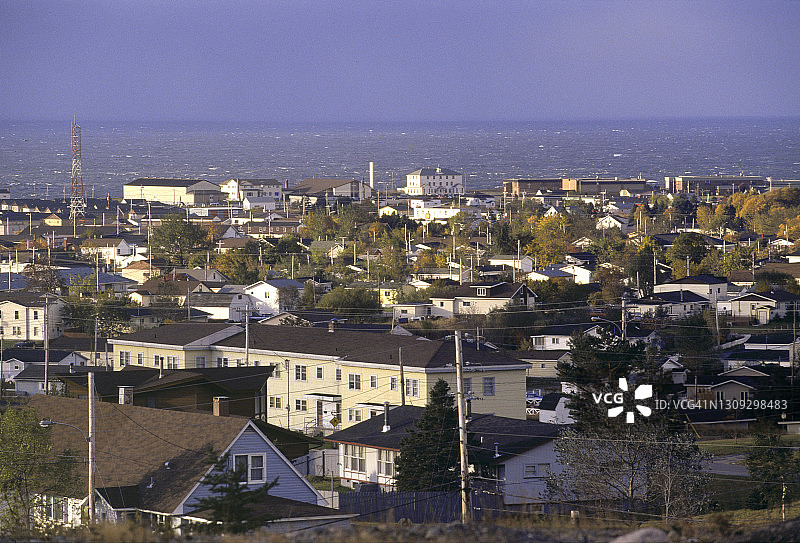 纽芬兰斯蒂芬维尔概览图片素材