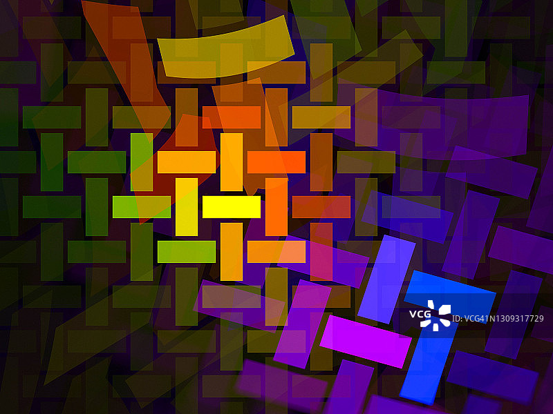 抽象彩色模版图片素材