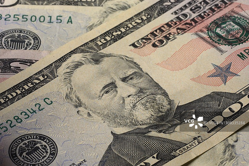 美国纸币图片素材