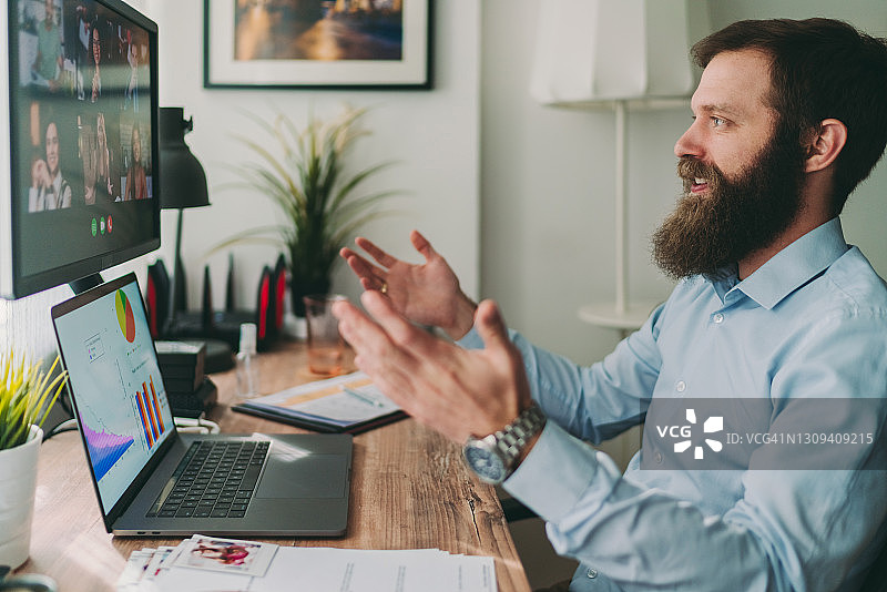 在线求职面试图片素材