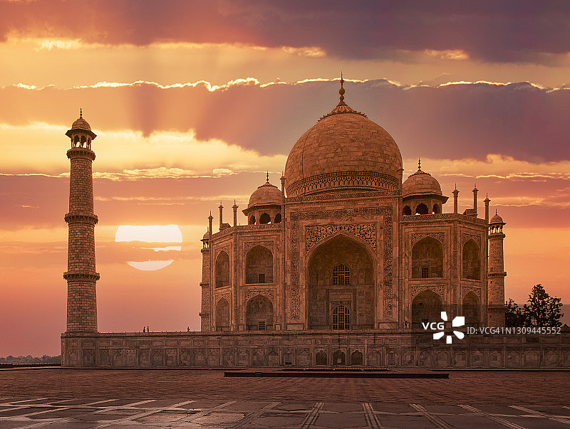 印度阿格拉泰姬陵图片素材