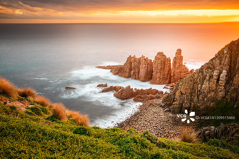 澳大利亚维多利亚州伍拉迈海角的顶峰瞭望台图片素材
