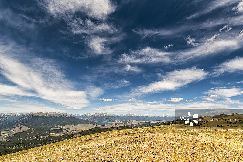 科罗拉多州水牛峰荒野风光图片素材