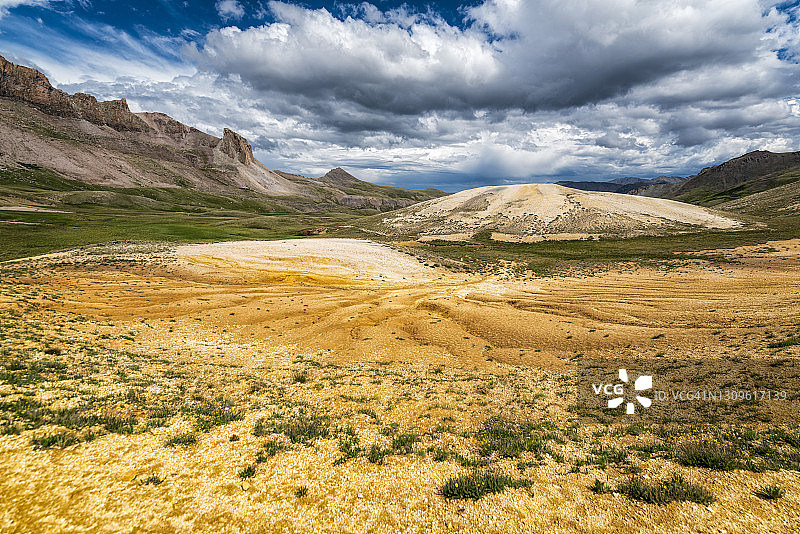 科罗拉多州Uncompahgre荒野的山景图片素材