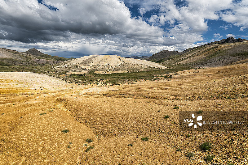 科罗拉多州Uncompahgre荒野的山景图片素材