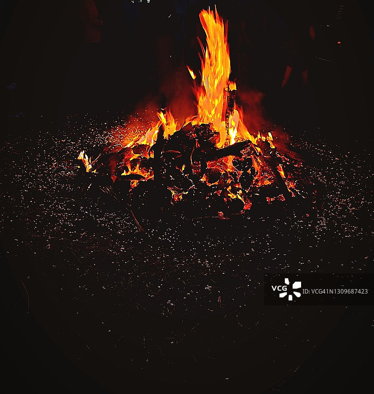 篝火图片素材