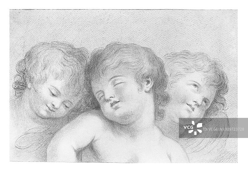 幼儿肖像速写 - 学习绘画图片素材