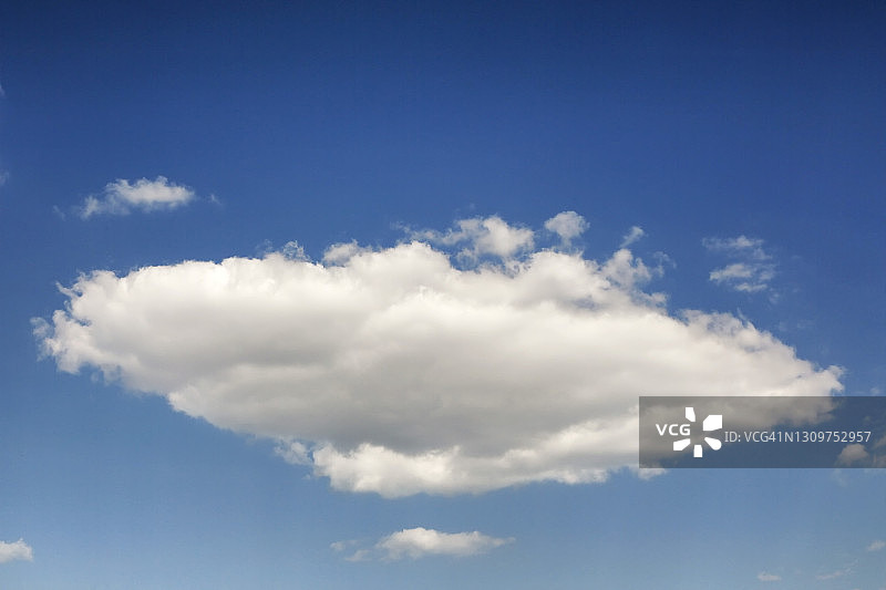 美丽的积云图片素材